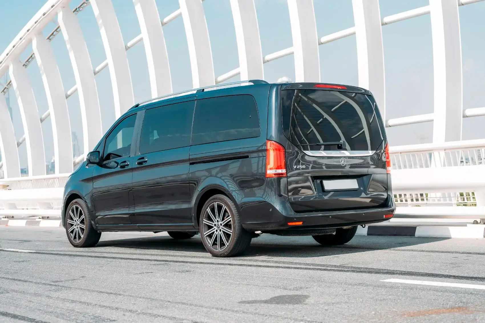 Mercedes-Benz V-class rental with driver