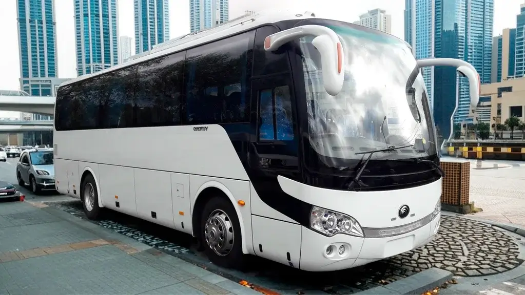 Yutong 6938 for rent with driver