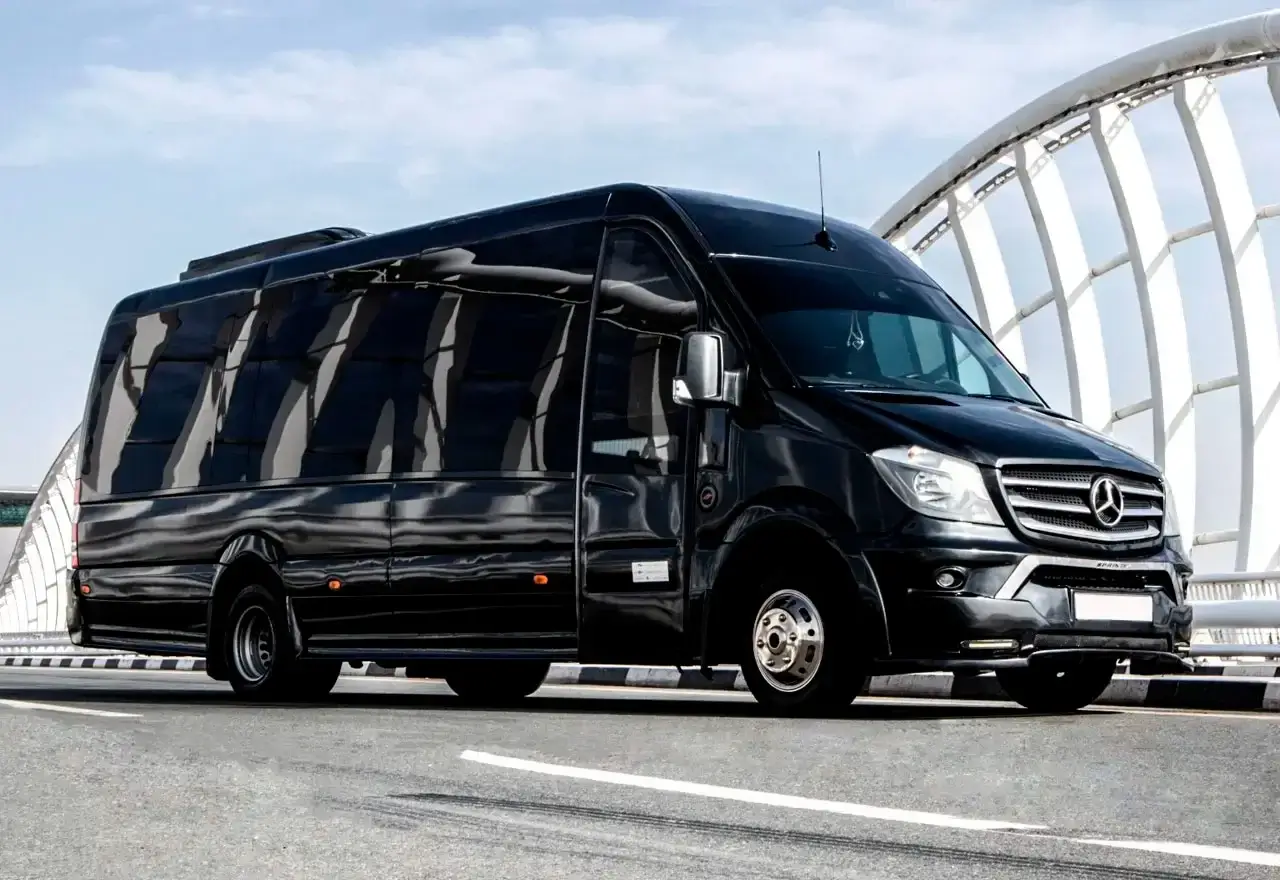 Mercedes Sprinter for rent with driver