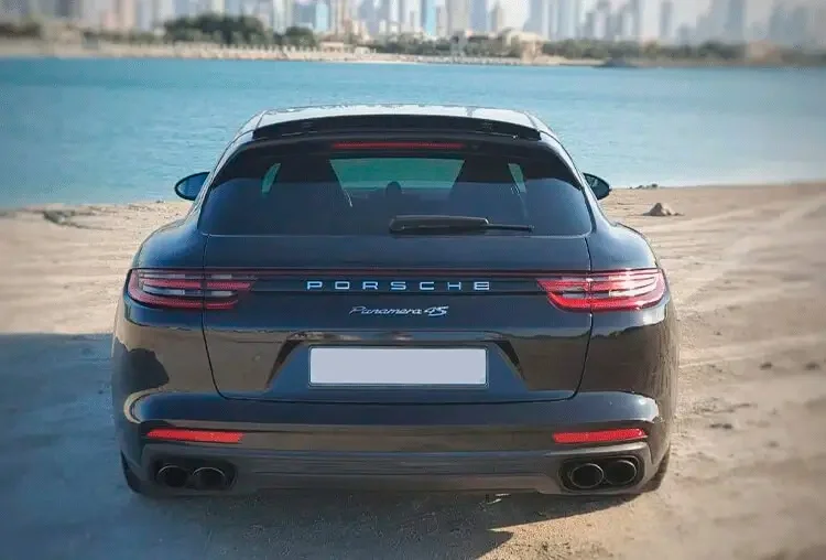 Porsche Panamera for rent with driver