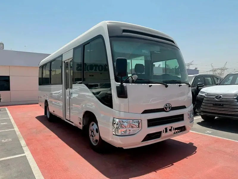 Toyota Coaster to rent