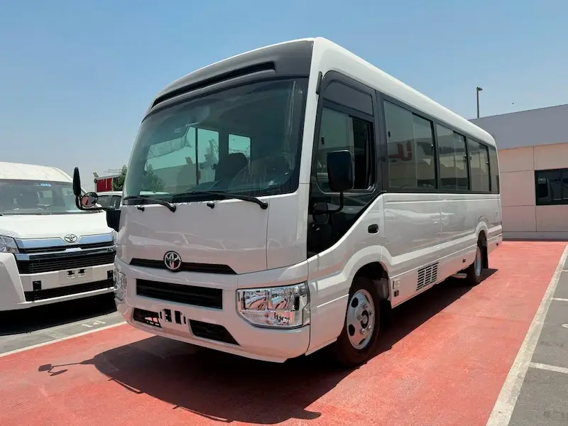 Toyota Coaster to rent
