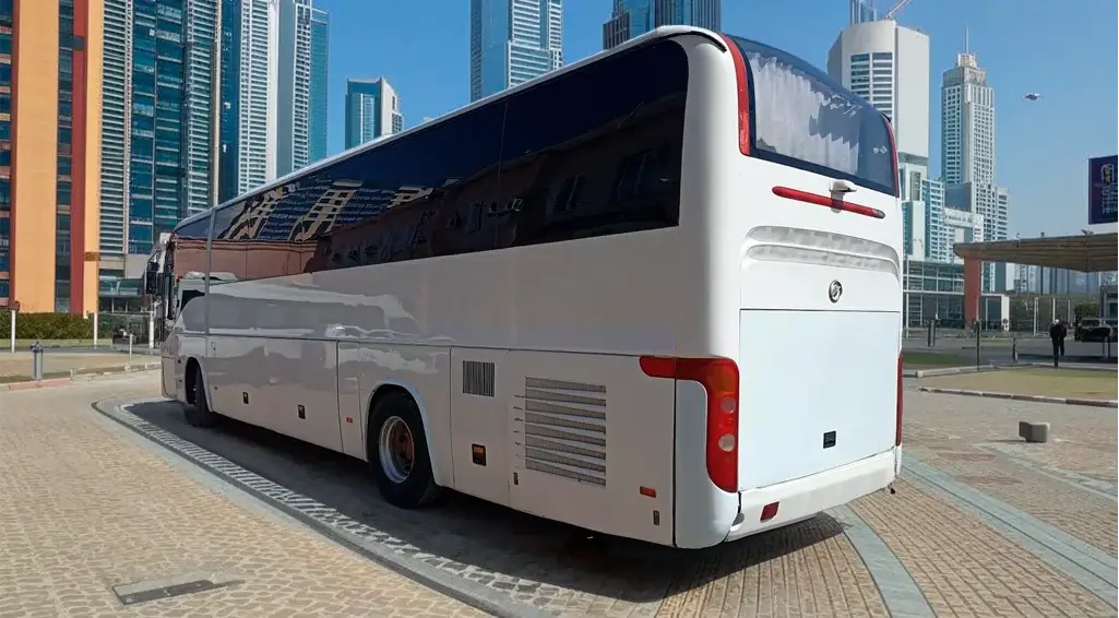 Higer 6129 bus rental